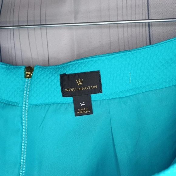 Worthington textured pleated skater skirt NWT - Picture 5 of 8